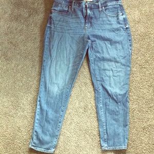 Madewell 9” high-rise skinny Sz 31
